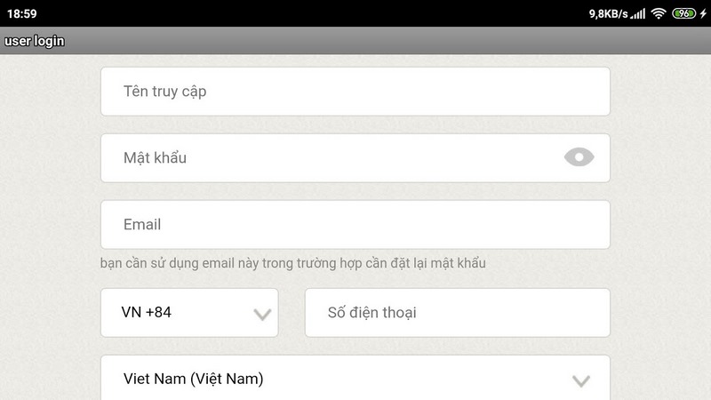 các bước đăng ký tài khoản làm hội viên không khó