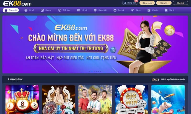 Link tải EK88 cho các thiết bị khác nhau giúp người chơi trải nghiệm thú vị 